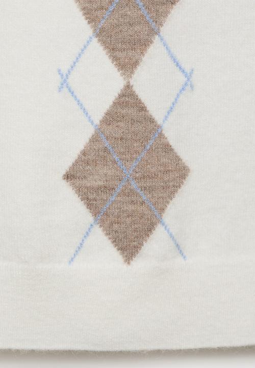 MANGO - Chaleco bimbu - light beige