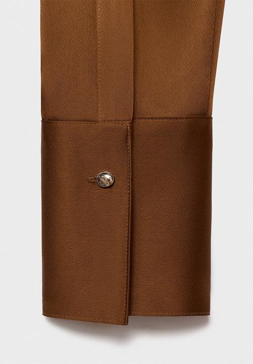 MANGO - Shirt ideale - brown