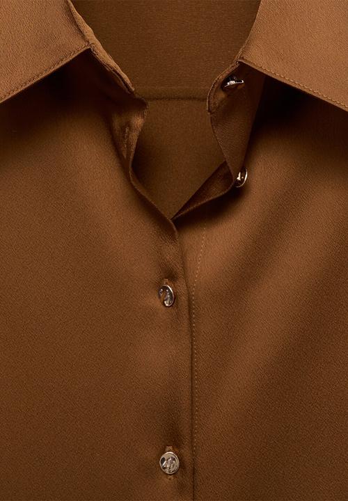 MANGO - Shirt ideale - brown