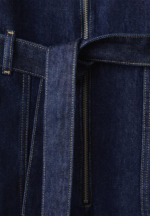 MANGO - Jumpsuit norma  - open blue