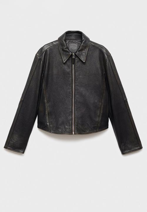 MANGO - Cazadora low - black