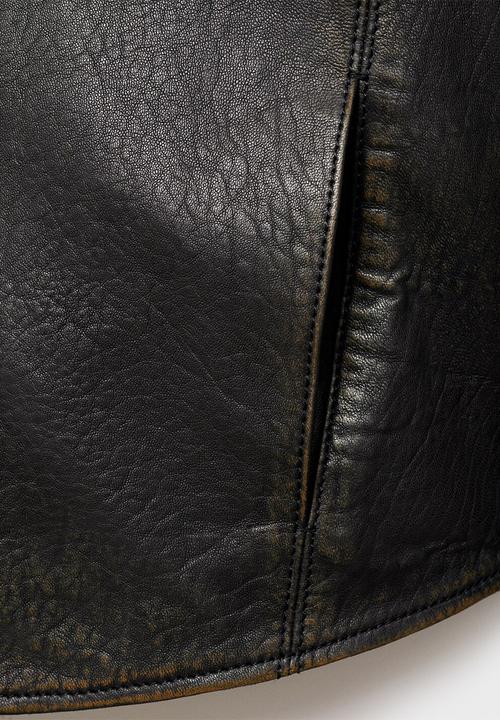 MANGO - Cazadora low - black