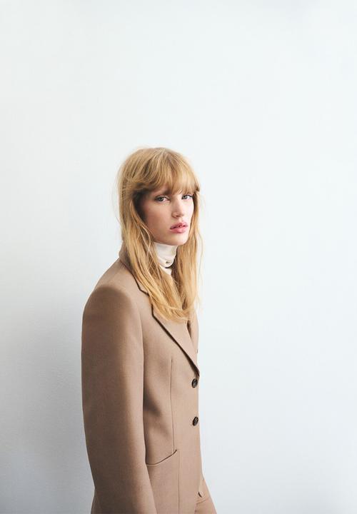 MANGO - Americana natalie - mid-beige