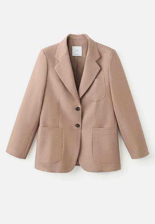 MANGO - Americana natalie - mid-beige