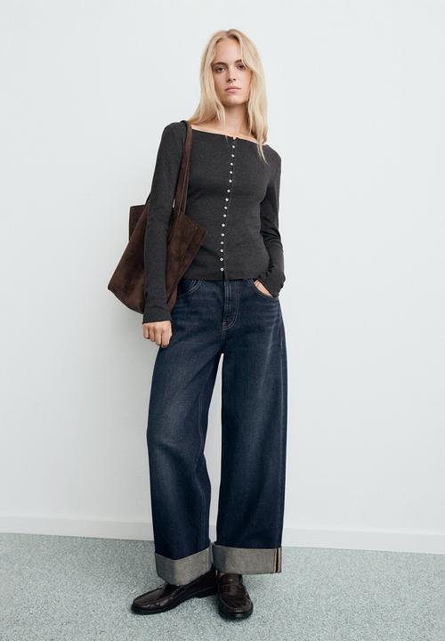 MANGO - Cardigan ohio - gray