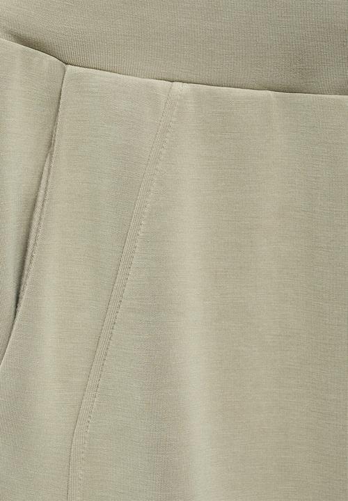 MANGO - Trousers nei - beige/ khaki