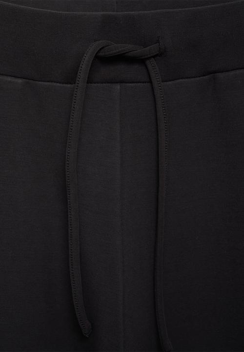 MANGO - Trousers nei  -  black