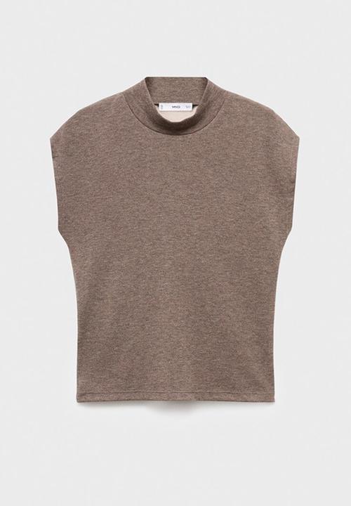 MANGO - Camiseta michi - light brown