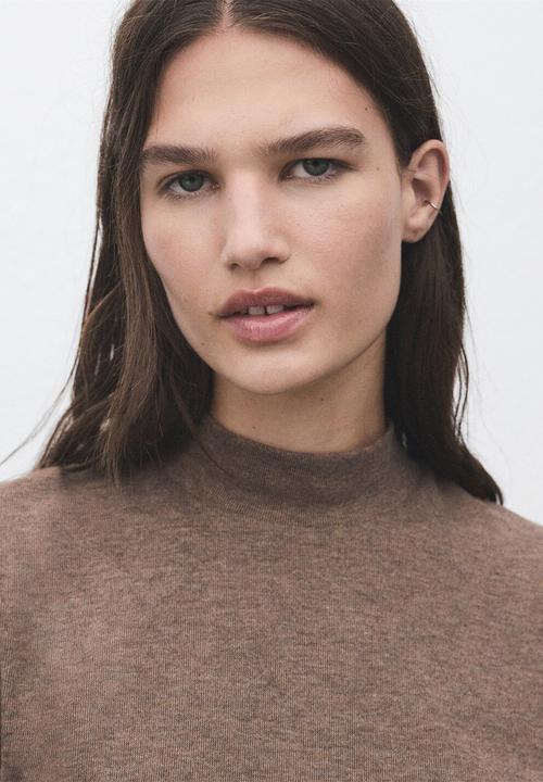 MANGO - Camiseta michi - light brown
