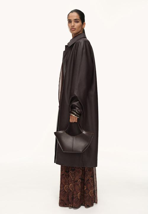 MANGO - Trench taylor - dark brown