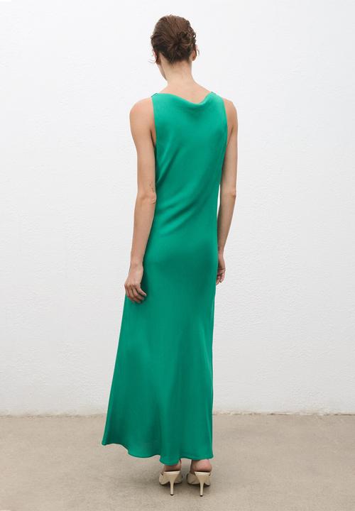 MANGO - Dress iria -  green