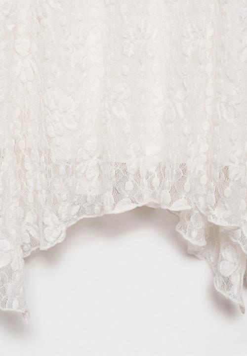 MANGO - Skirt jamaica  -  white
