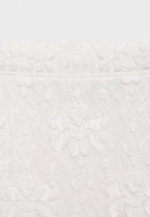 MANGO - Skirt jamaica  -  white