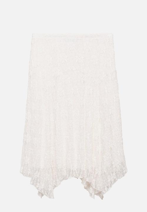 MANGO - Skirt jamaica  -  white