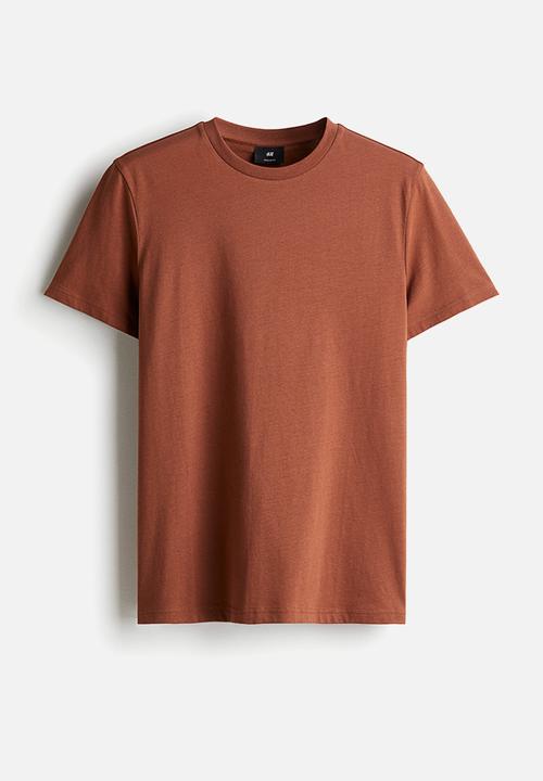 H&M - Regular fit T-shirt - dark orange