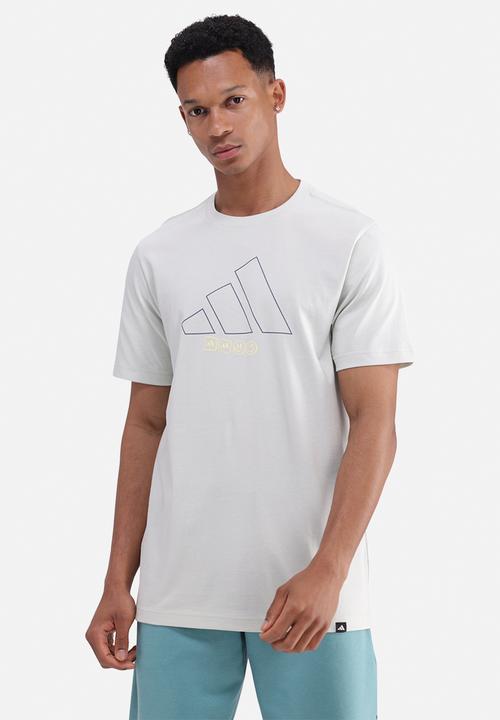 adidas Performance - Doodle BOS Tee - linen green