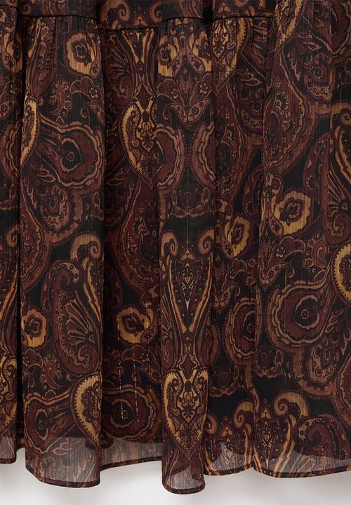 MANGO - Skirt milano - brown