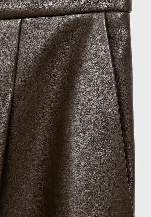 MANGO - Trousers riga - beige/ khaki