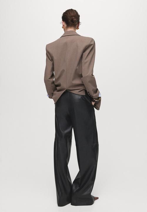 MANGO - Trousers riga  - black