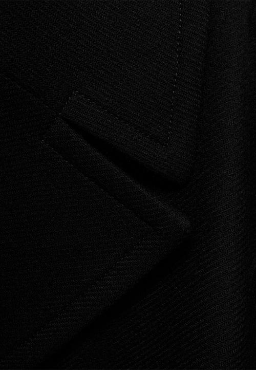 MANGO - Abrigo traviata - black