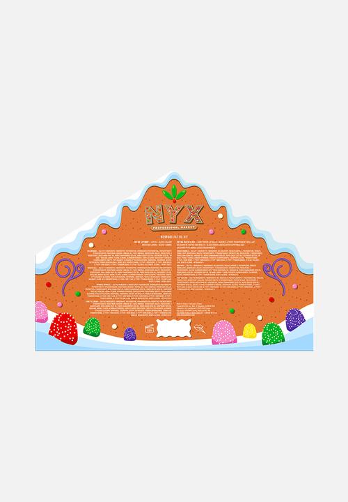 NYX Professional Makeup - Fat Gingerbread House Lip Kit