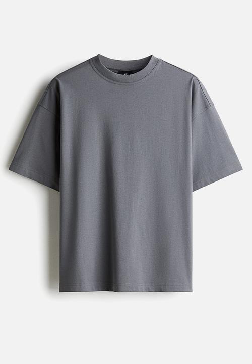 H&M - Oversized fit T-shirt - dark grey