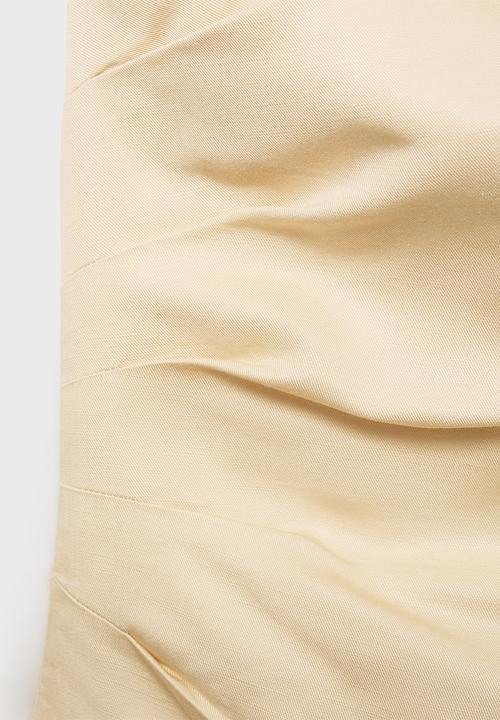 MANGO - Top Fiona - Light/Pastel Yellow