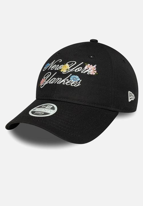 New Era - Floral Script 9Twenty®New York Yankees-Black