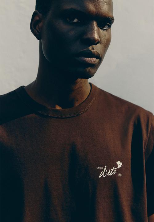 H&M - Coolmax® regular fit T-shirt - brown/édition d'été 