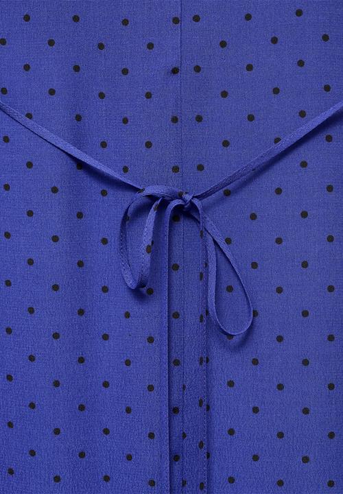 MANGO - Dress greeny -  medium blue