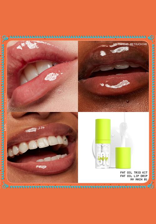NYX Professional Makeup - Fat Oil Lip Trio Kit