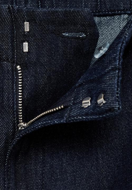MANGO - Trousers alba -  open blue