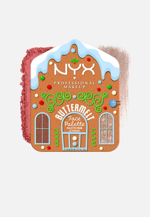NYX Professional Makeup - Buttermelt Face Palette - Light/Medium