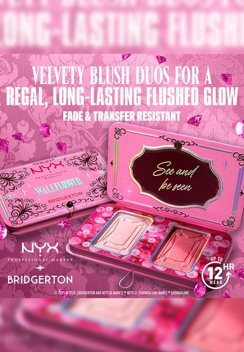 NYX Professional Makeup - Bridgerton Royal Flush Blush Palette - 01