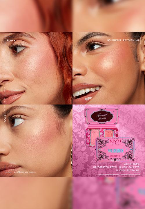 NYX Professional Makeup - Bridgerton Royal Flush Blush Palette - 01