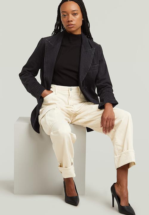 G-STAR - Cargo 3D boyfriend pants wmn - white