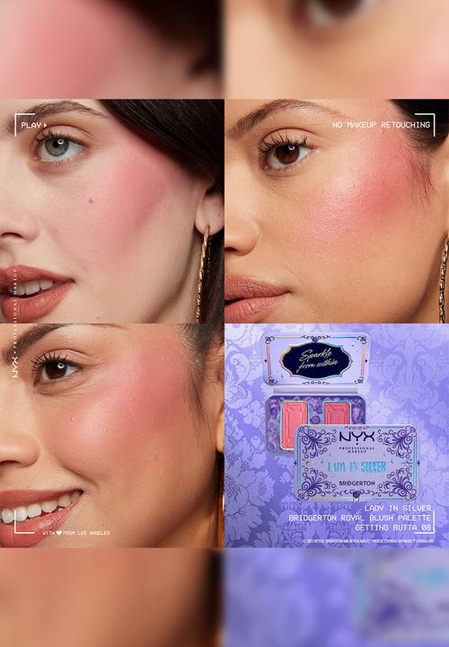 NYX Professional Makeup - Bridgerton Royal Flush Blush Palette - 02