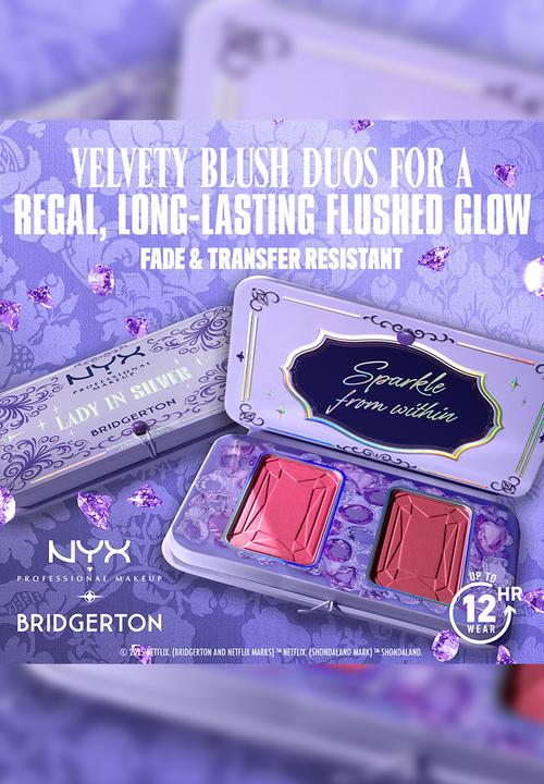 NYX Professional Makeup - Bridgerton Royal Flush Blush Palette - 02