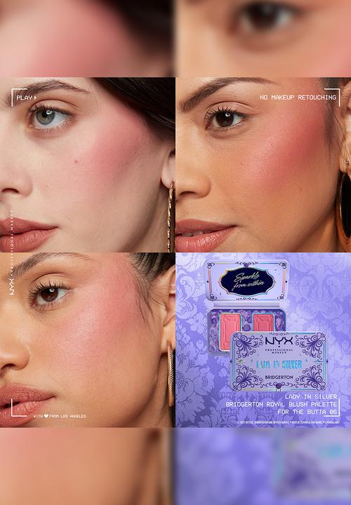 NYX Professional Makeup - Bridgerton Royal Flush Blush Palette - 02