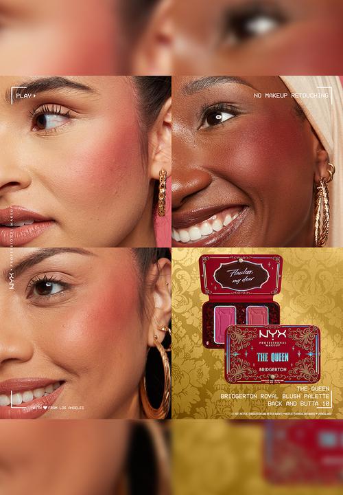NYX Professional Makeup - Bridgerton Royal Flush Blush Palette - 03