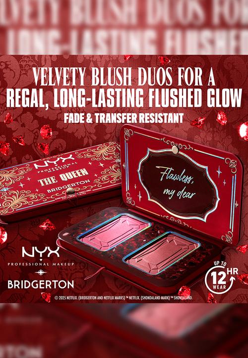 NYX Professional Makeup - Bridgerton Royal Flush Blush Palette - 03
