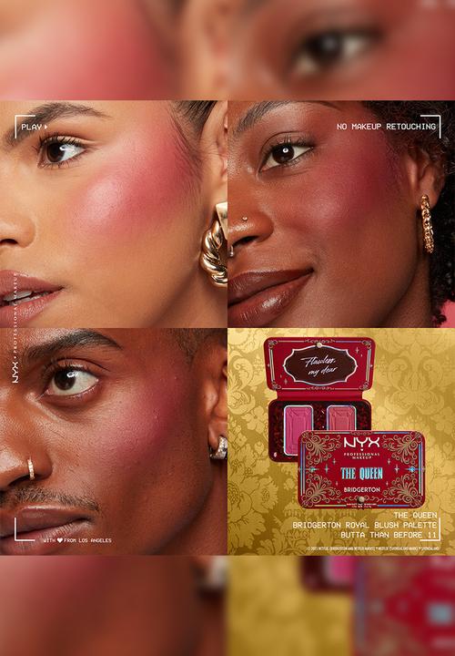 NYX Professional Makeup - Bridgerton Royal Flush Blush Palette - 03