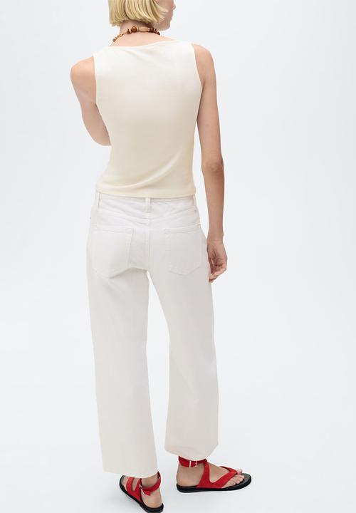 MANGO - Top Tecla - Light Beige