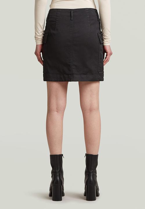 G-STAR - Cargo Short Skirt Wmn - Black