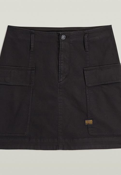 G-STAR - Cargo Short Skirt Wmn - Black