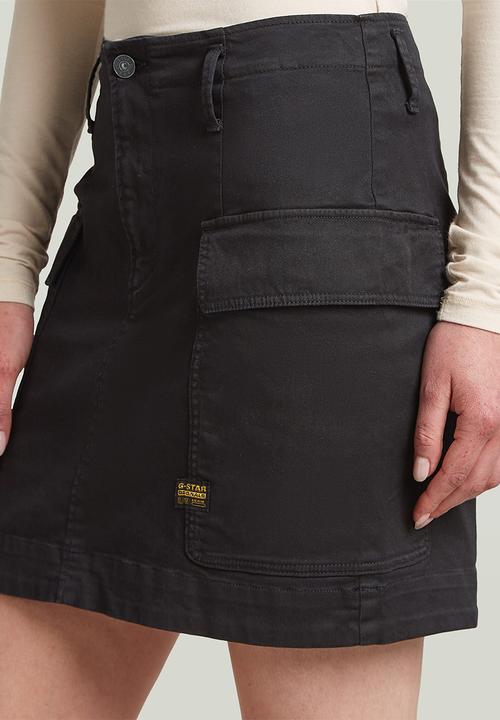 G-STAR - Cargo Short Skirt Wmn - Black