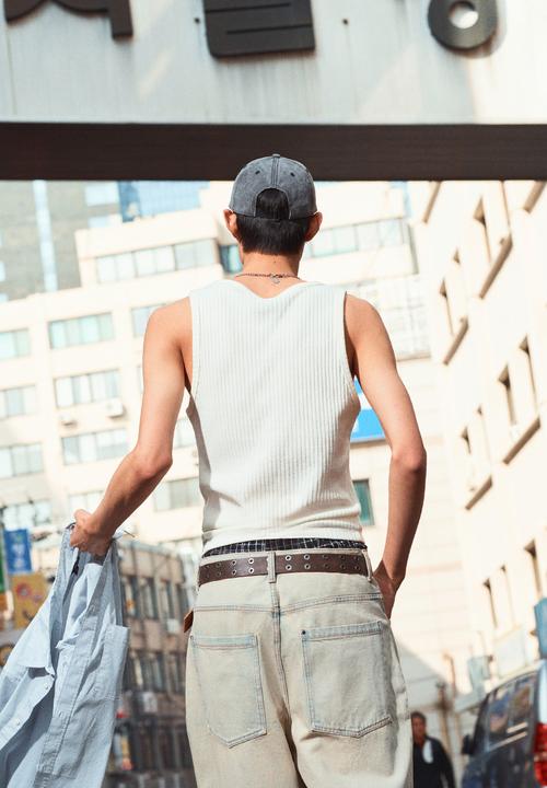 H&M - Slim fit ribbed vest top - white