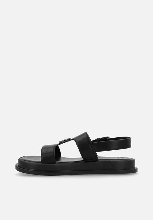 POLO - Moulded trim sandal  - black