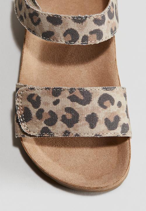 H&M - Ankle strap sandals - beige,multi