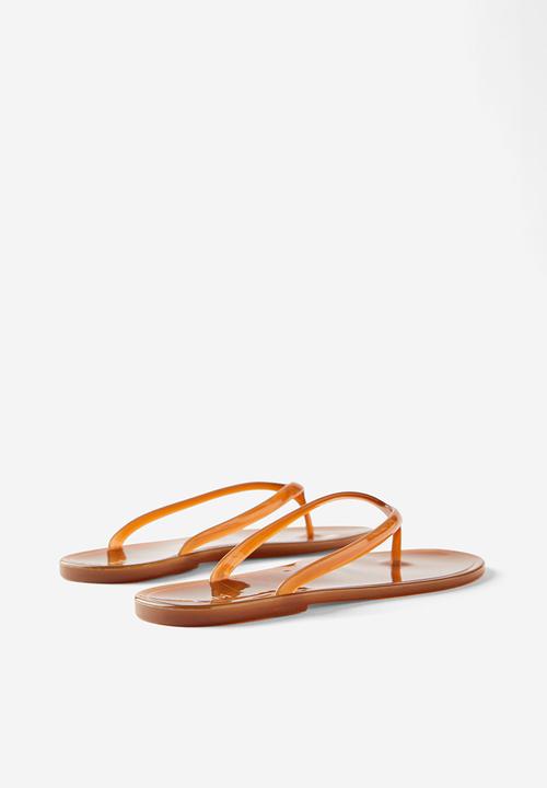 Cotton On - Blake jelly flip - caramel